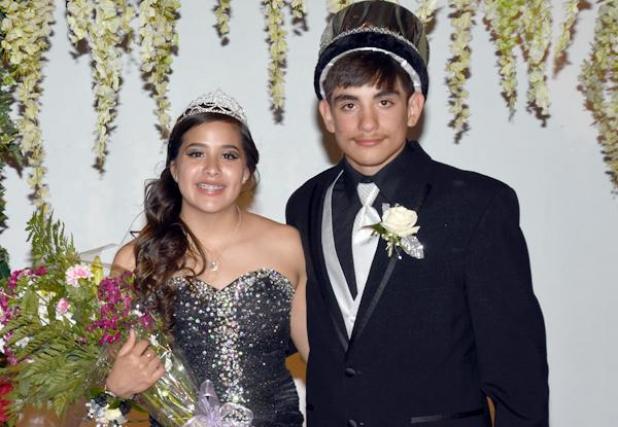 Mosqueda Trejo Crowned In Prom Enchanted Forest Holyoke Enterprise